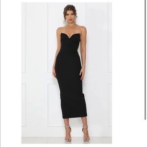 Abyss by Abby black Jessica Rabbit dress.